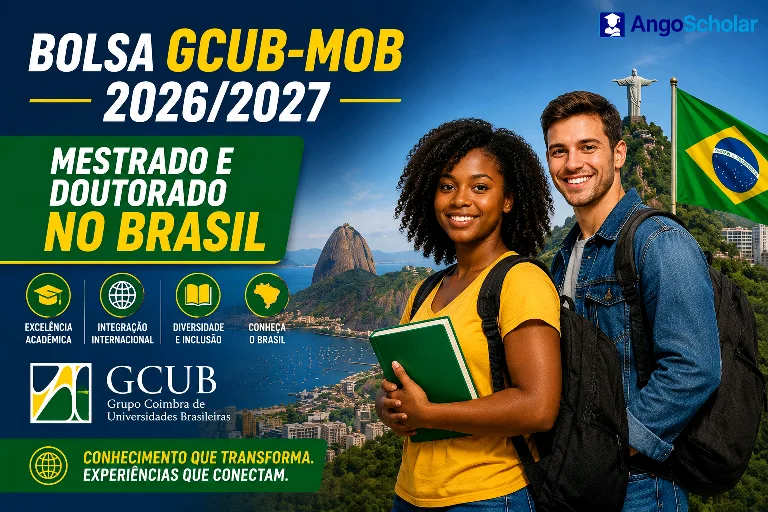 Bolsa GCUB-Mob 2026 | Mestrado e Doutorado no Brasil