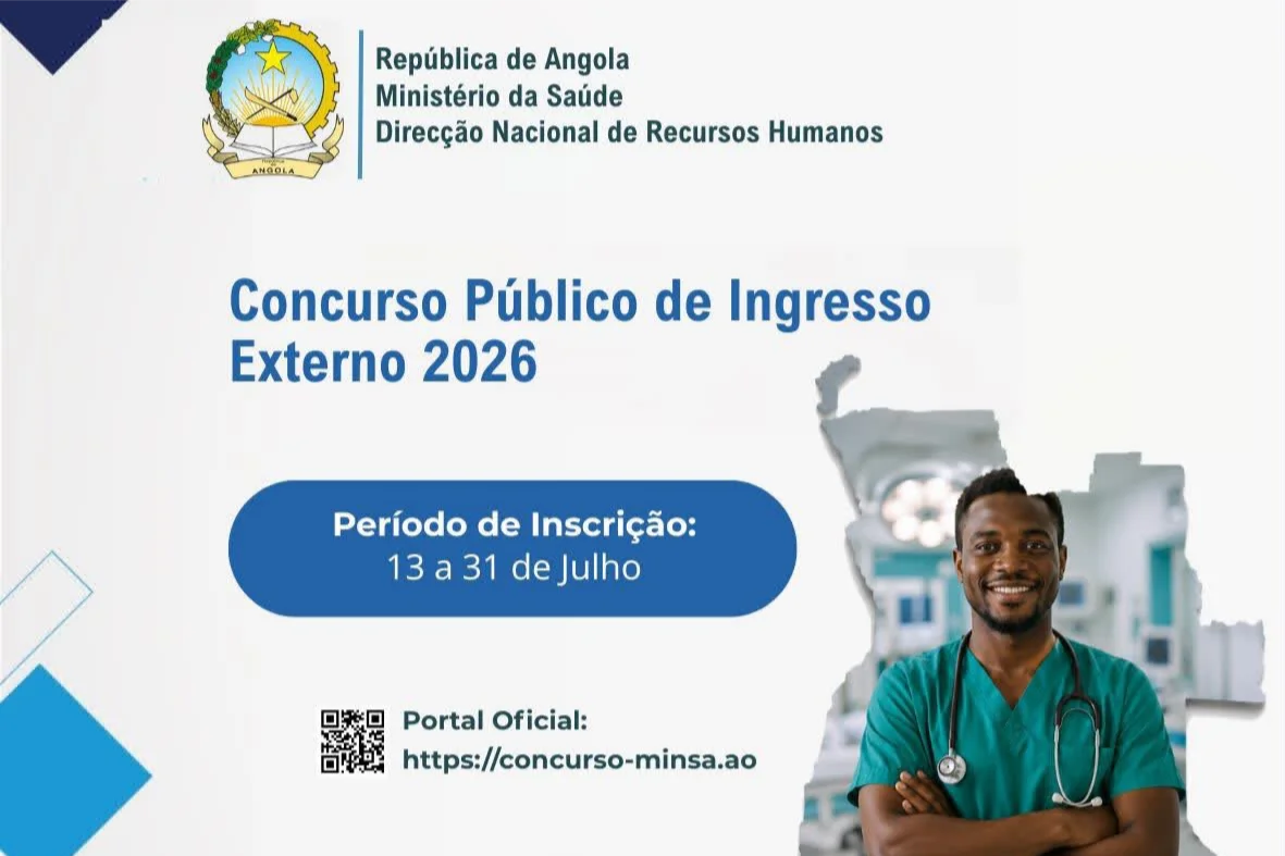 Concurso Público Externo do MINSA 2026 | Aberturas