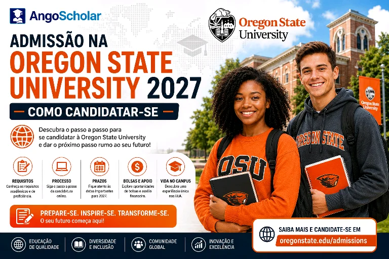 Admissão na Oregon State University 2027: Como Candidatar-se