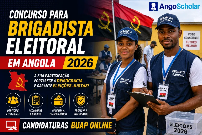 Concurso para Brigadista Eleitoral em Angola 2026 | BUAP