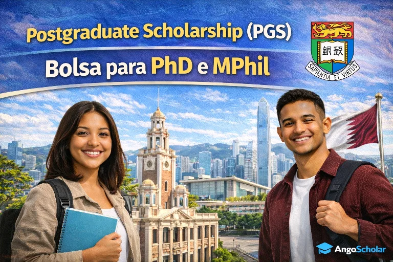 Postgraduate Scholarship (PGS) da HKU: Bolsa para PhD e MPhil